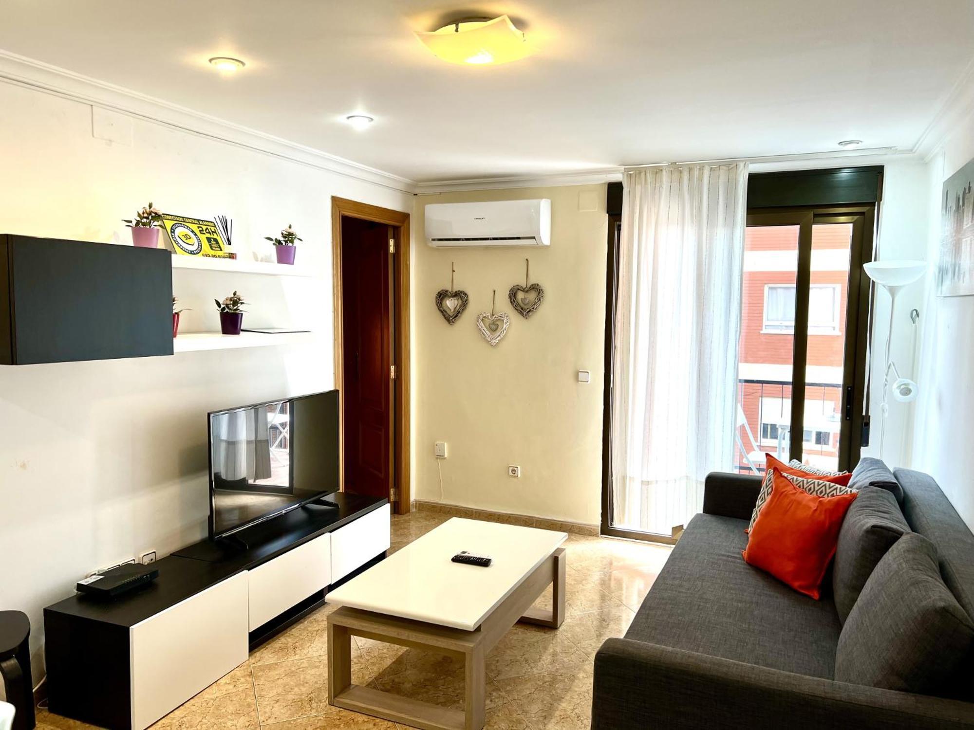 Moderno Y Acogedor Apartamento Para 6 Personas Valencia Exterior photo